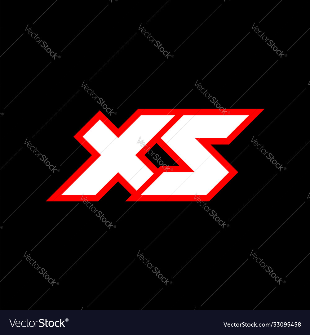 Xs logo design initial letter