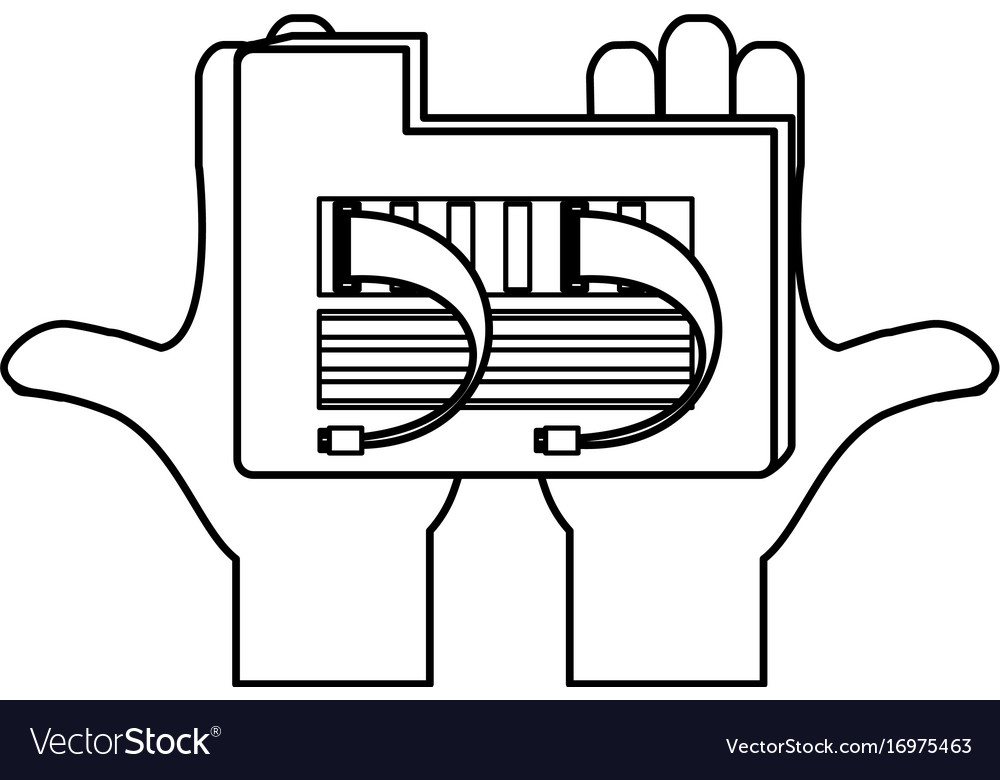 Digital folder symbol
