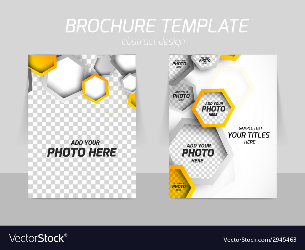 Flyer hinten und vorne Template Design