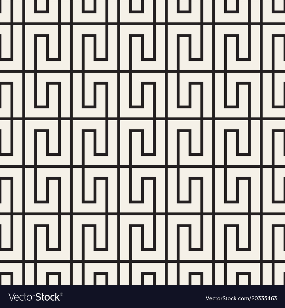 Modern Geometric Lattice Pattern