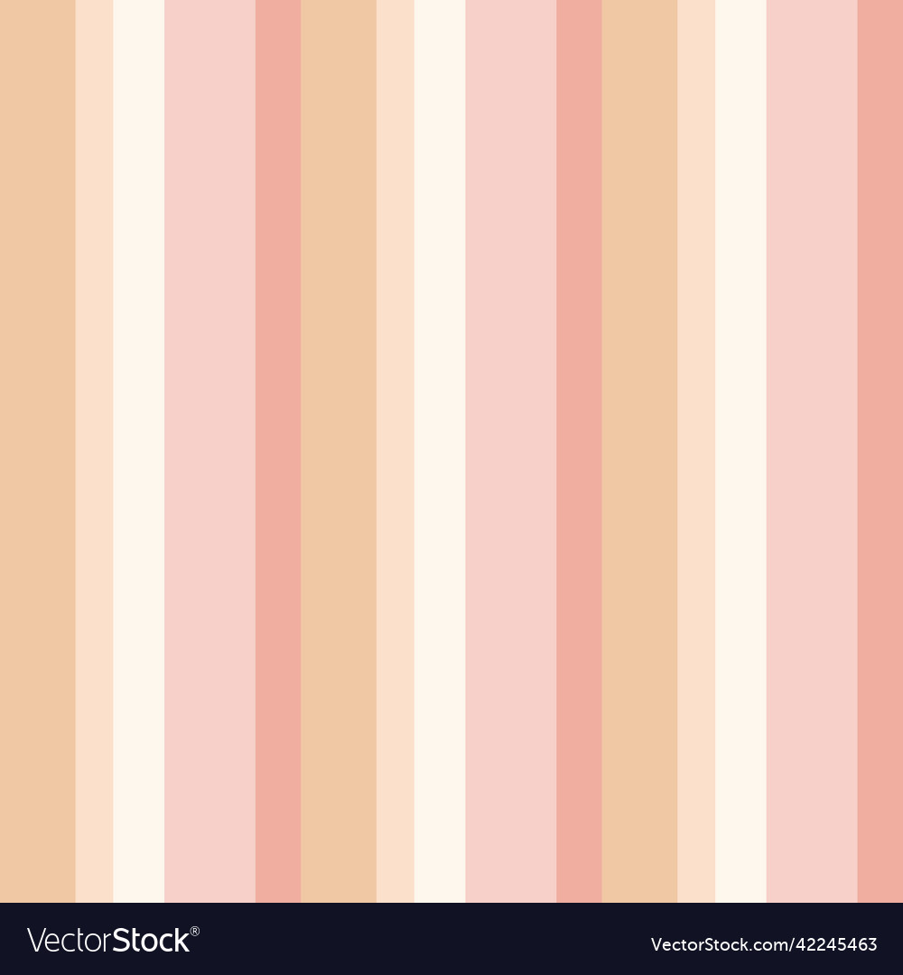 Pastel Pink & Orange Striped Pattern
