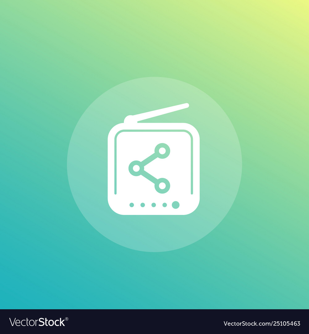 Router icon shared network