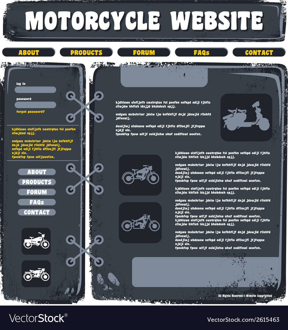 Web design document template