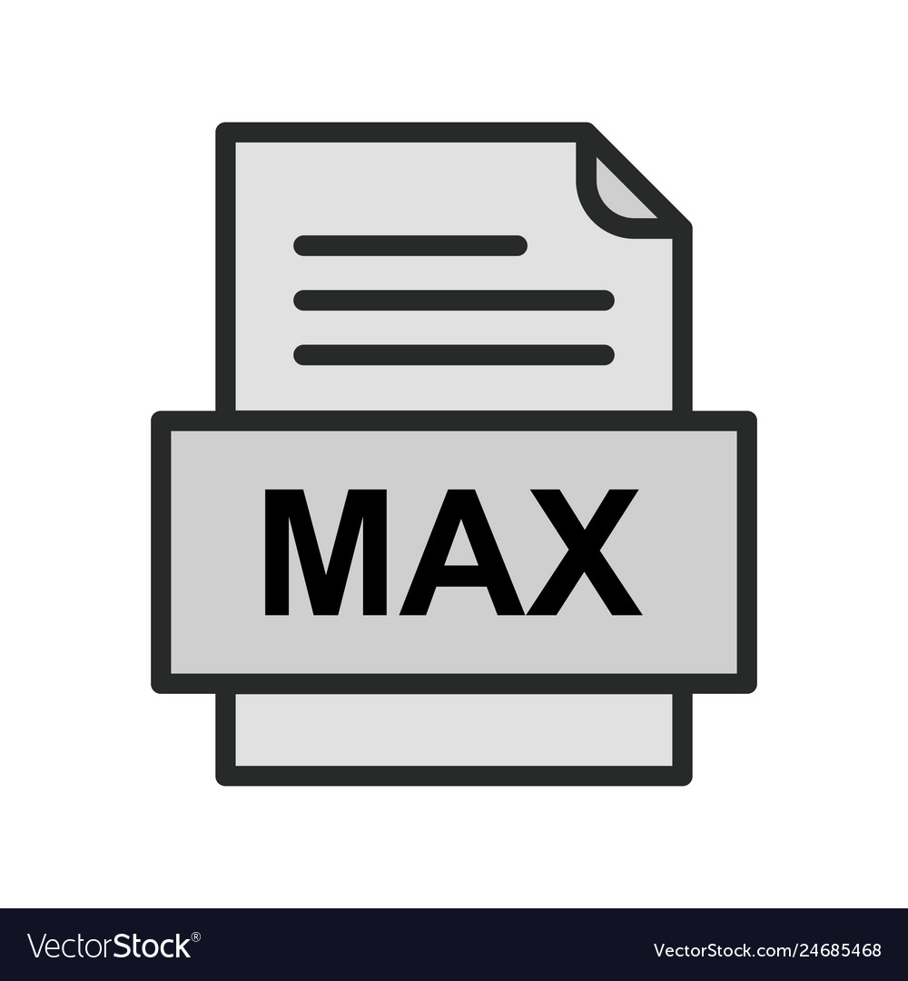 Max file document icon