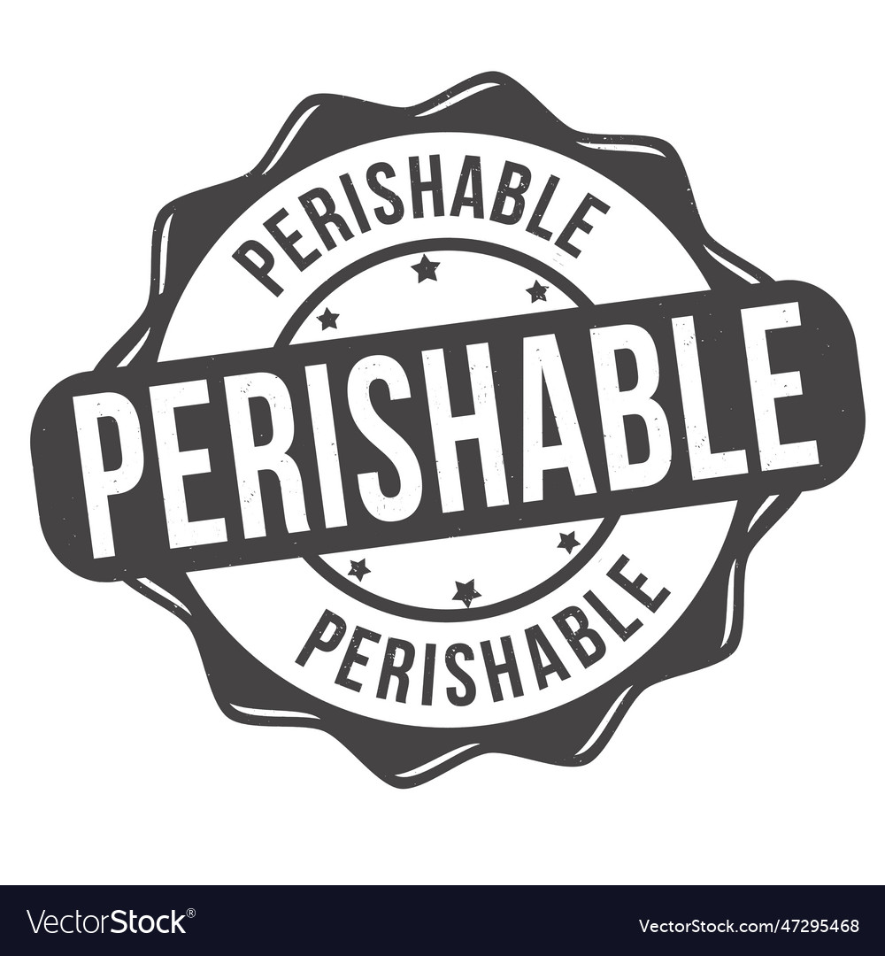 Perishable Grunge Gummi Stempel