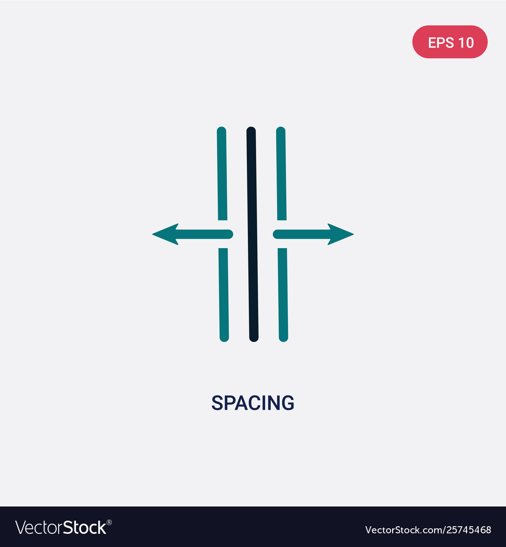 Two color spacing icon from maps and flags vector image Two color spacing icon from maps and flags