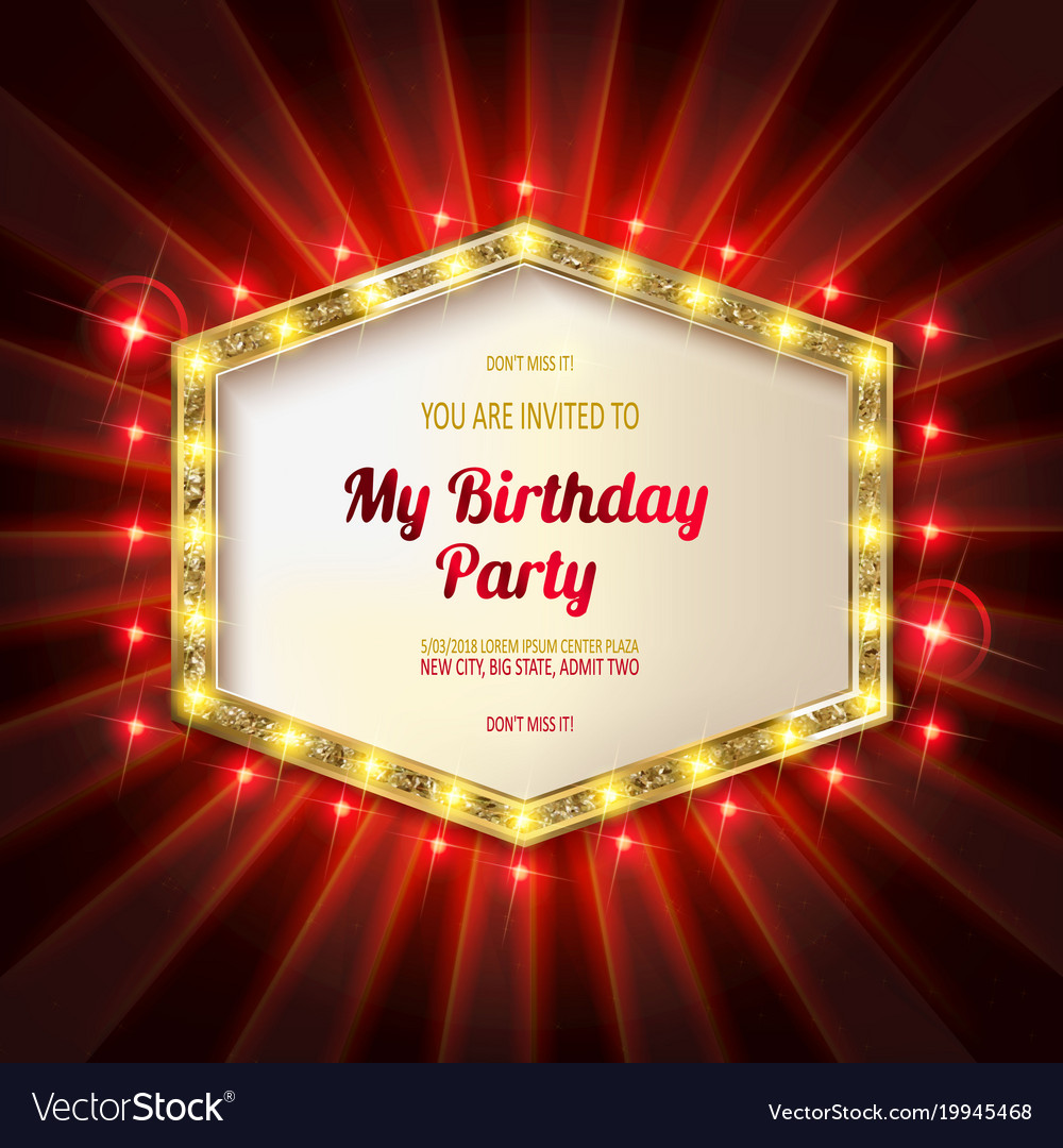 you are invited to