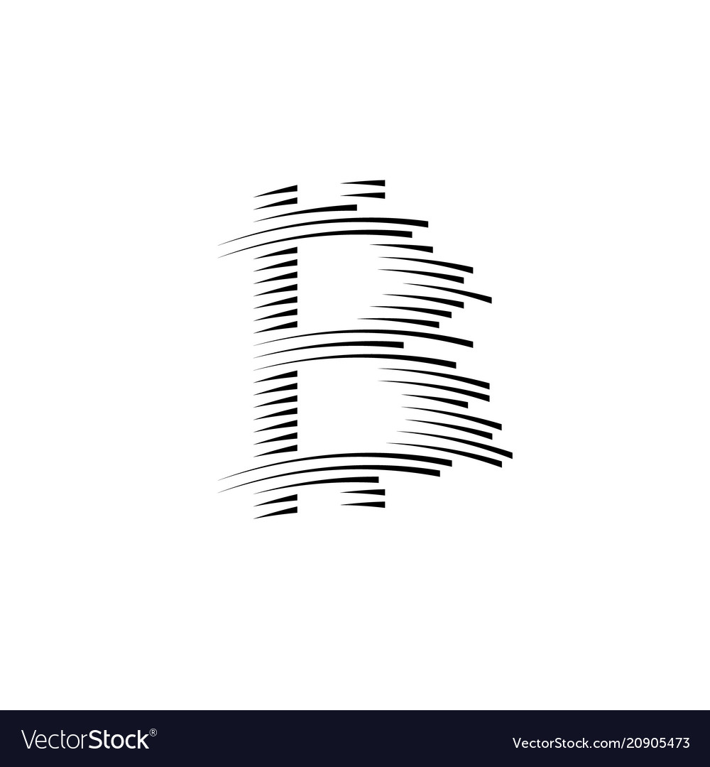 Bitcoin coin with fast speed motion lines vector image Bitcoin coin with fast speed motion lines