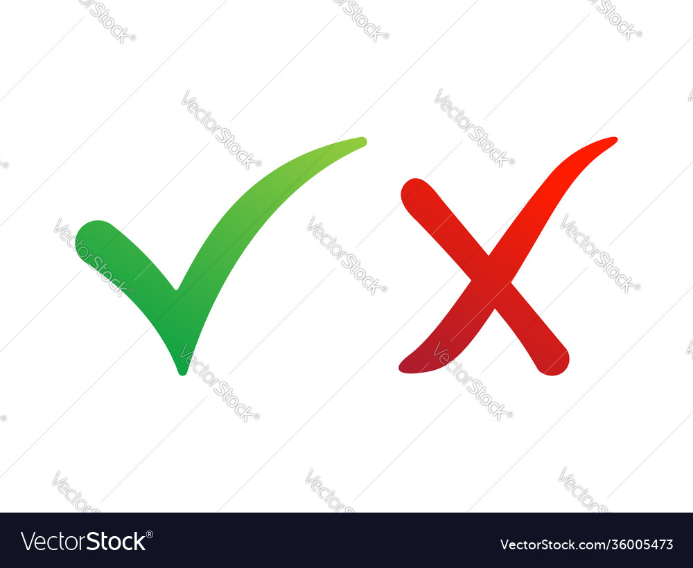 Checkmark right symbol tick sign icon for web vector image Checkmark right symbol tick sign icon for web