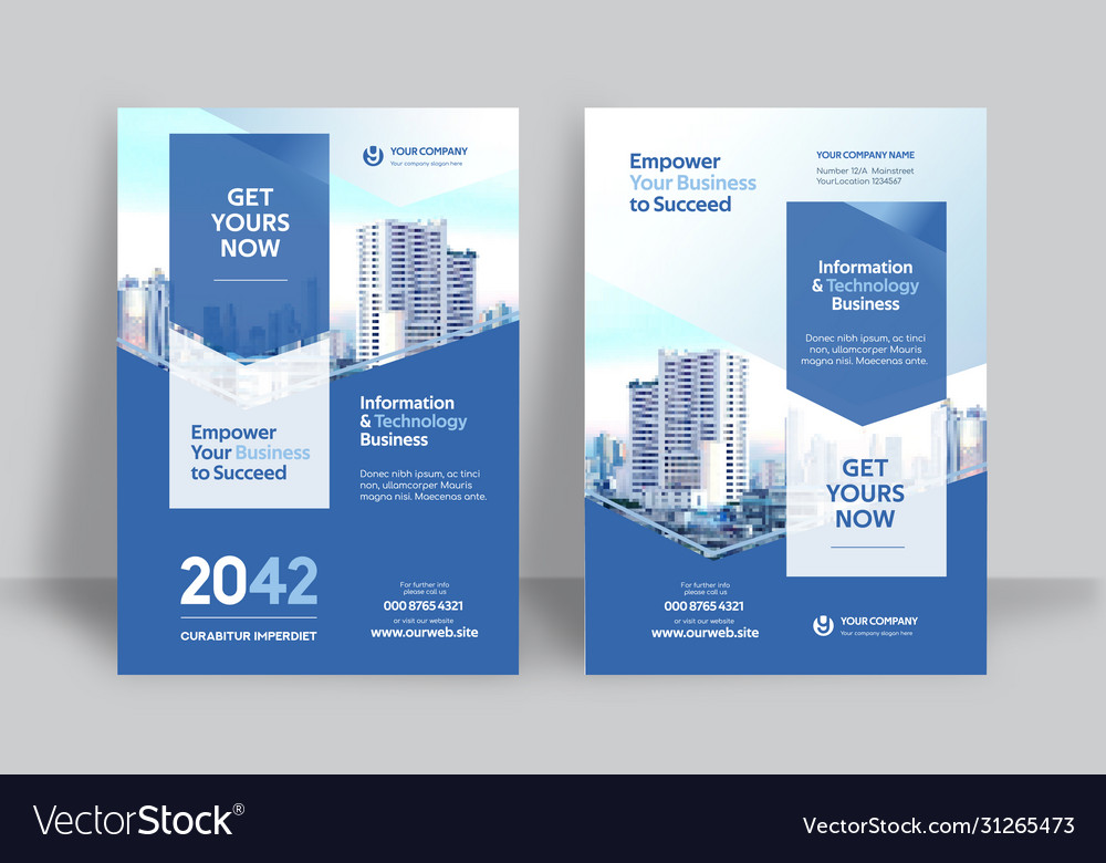 City background business book cover design