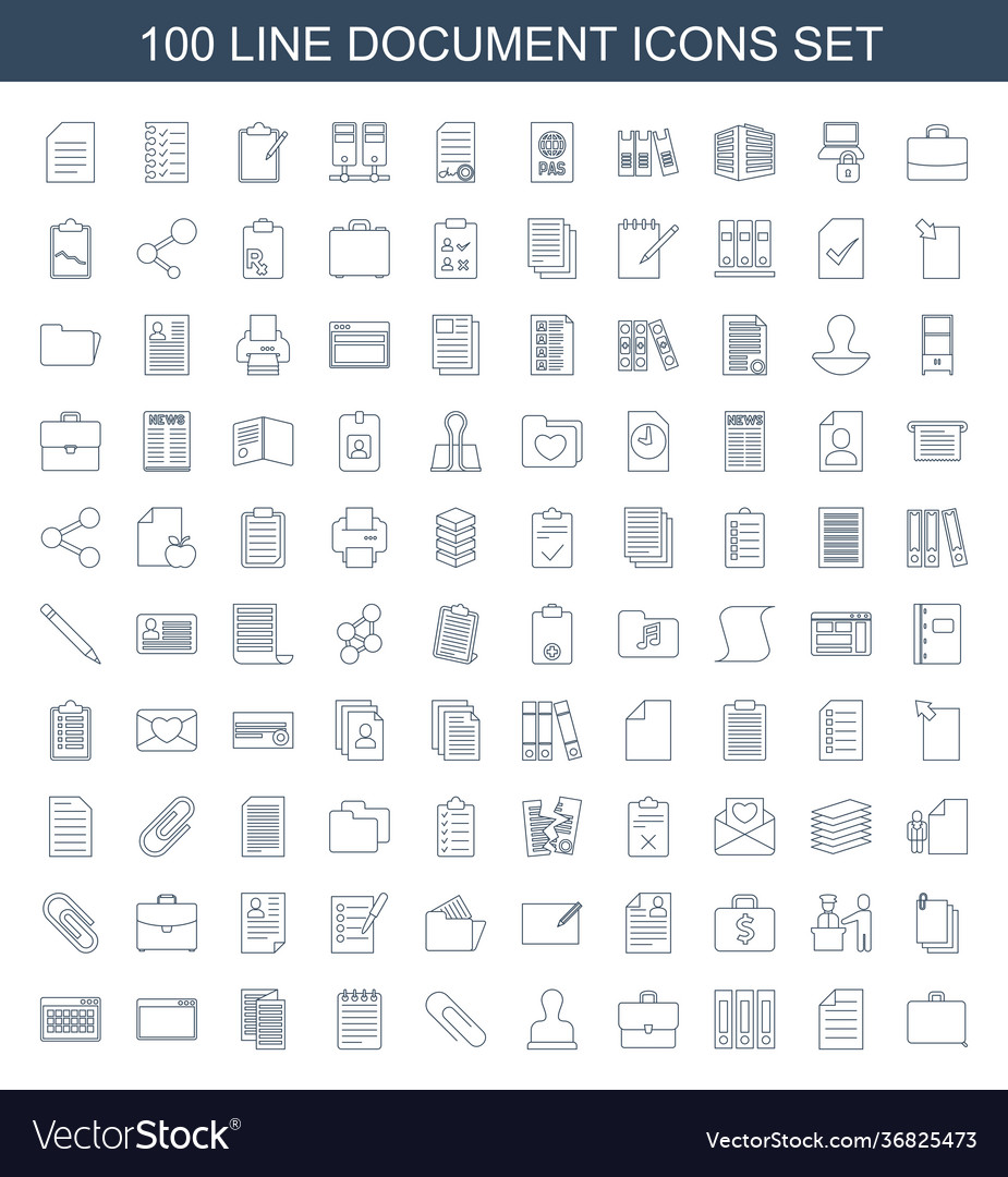 Document icons