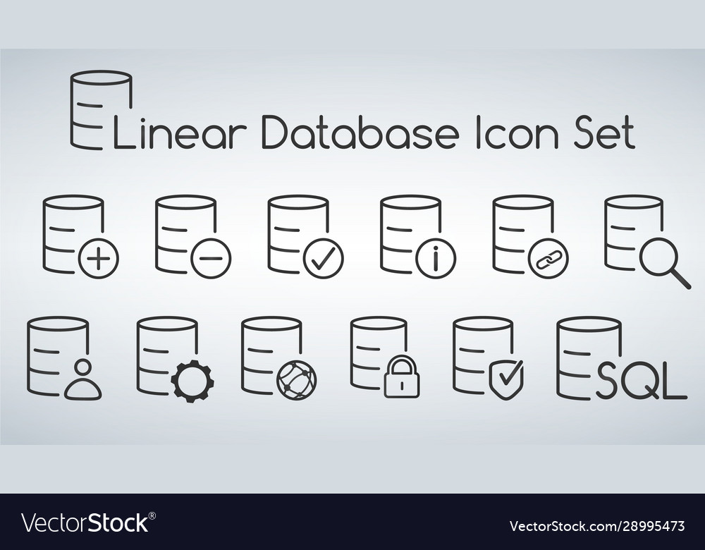 Linear database server isolated flat web mobile