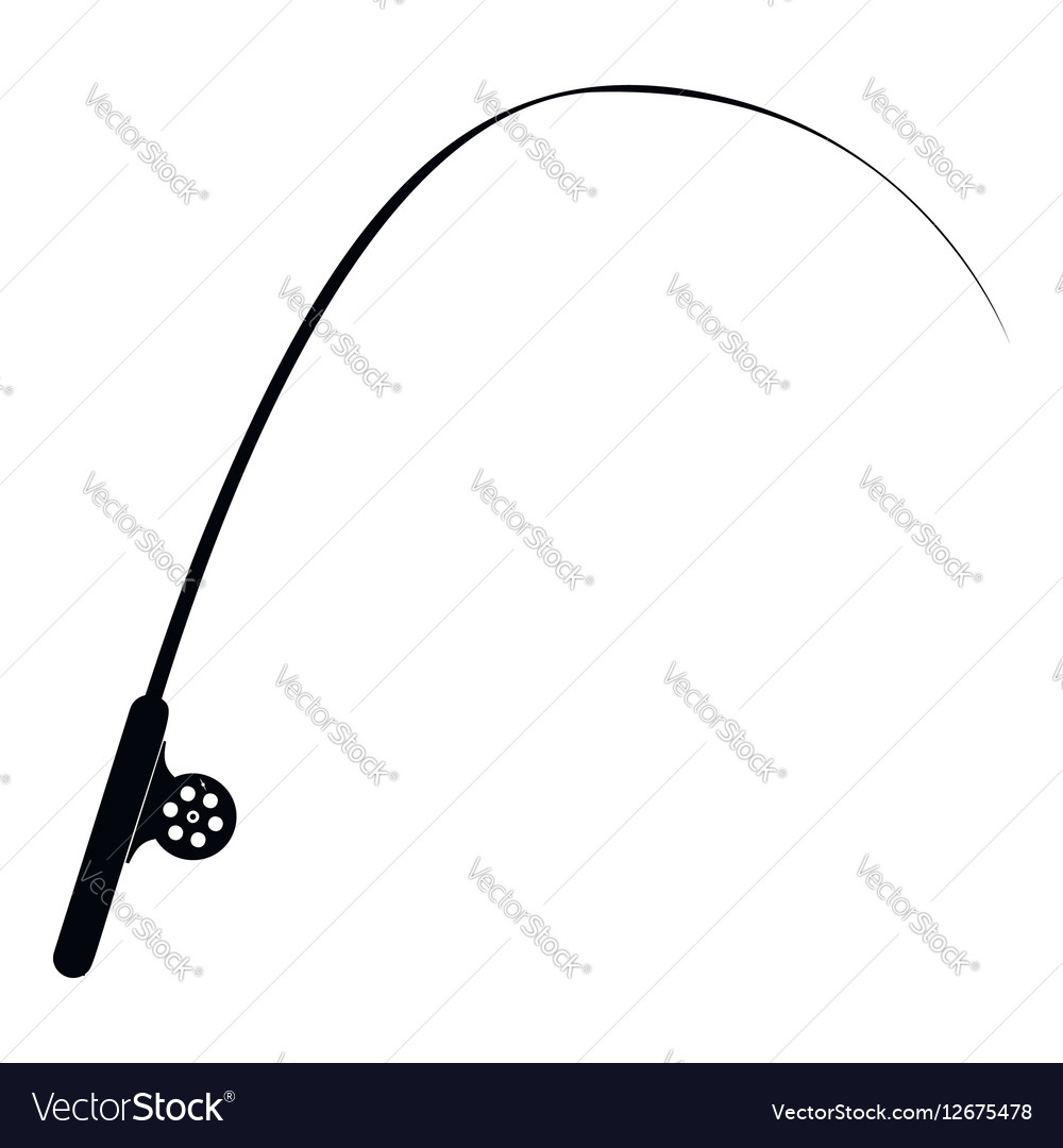 Free Free 171 Silhouette Bent Fishing Pole Svg SVG PNG EPS DXF File