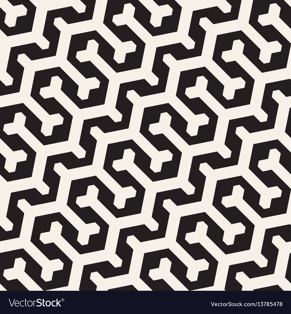 Interlaced Hexagonal Pattern