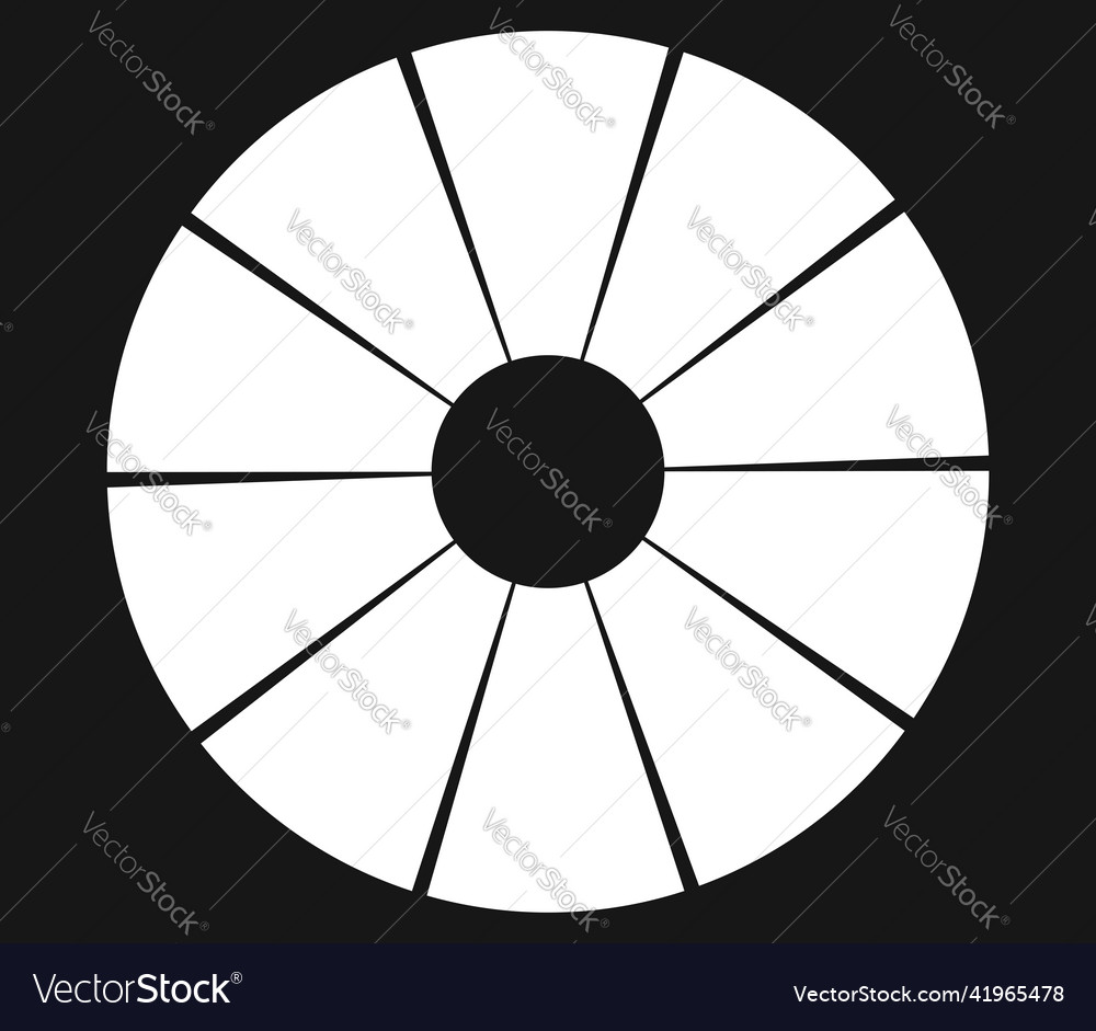 Preloader circular loading bar pie chart vector image Preloader circular loading bar pie chart