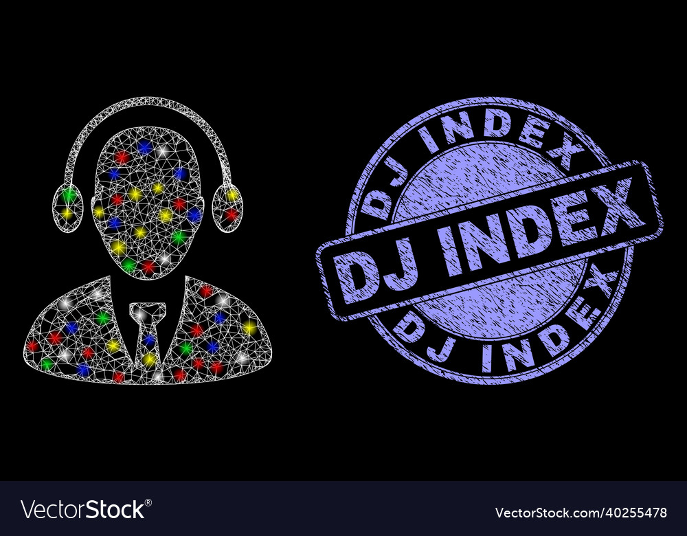 Textured dj index seal and majestic mesh call