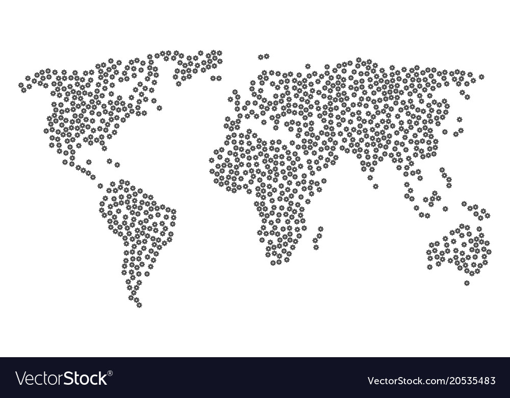 Global map pattern of cog items