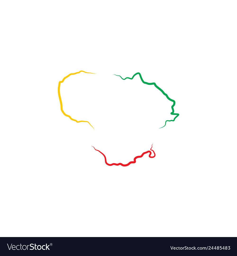 Lithuania Map Icon