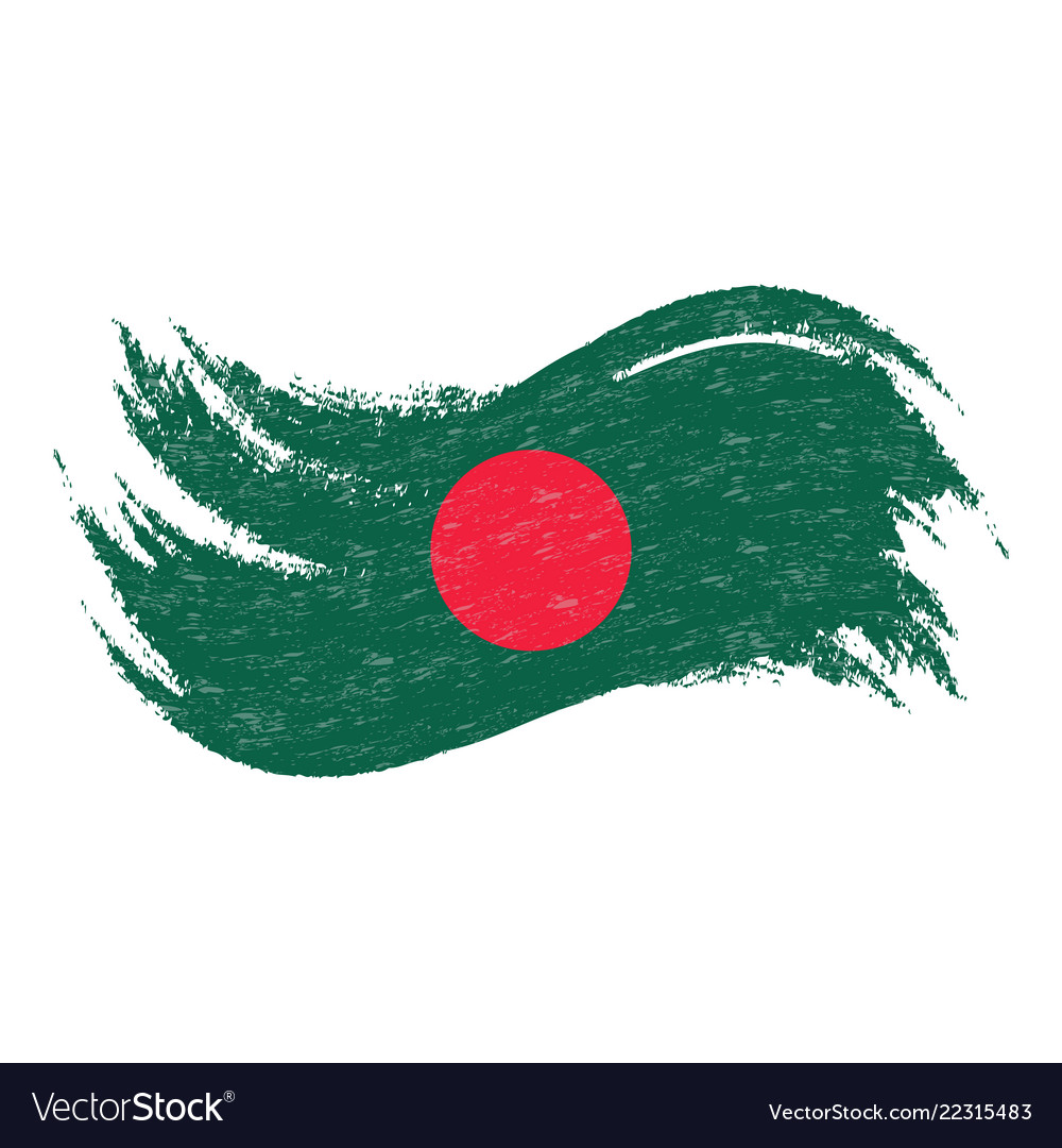 national-flag-of-bangladesh-designed-using-brush-vector-image