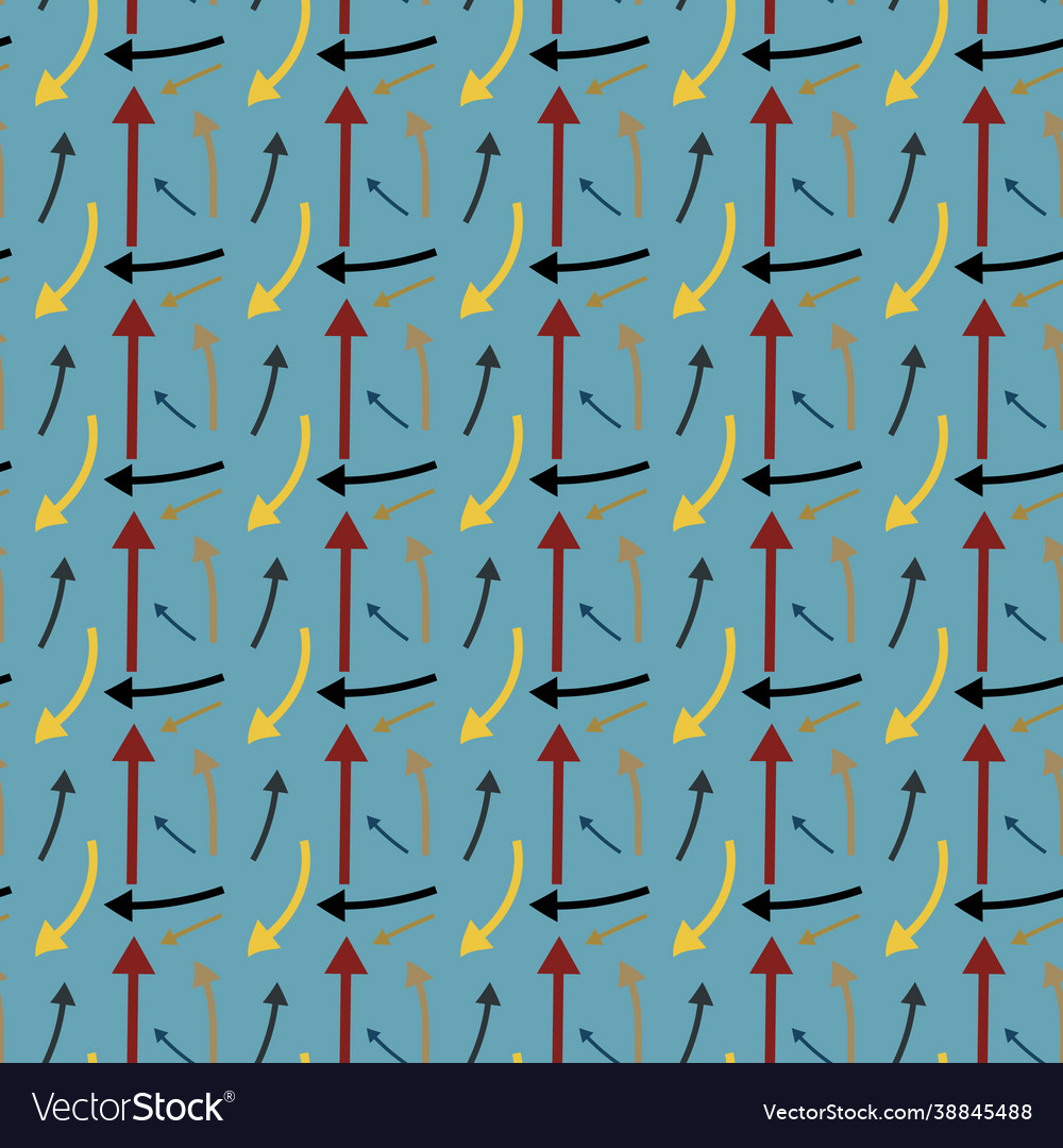 Arrow pattern 1 vector image Arrow pattern 1