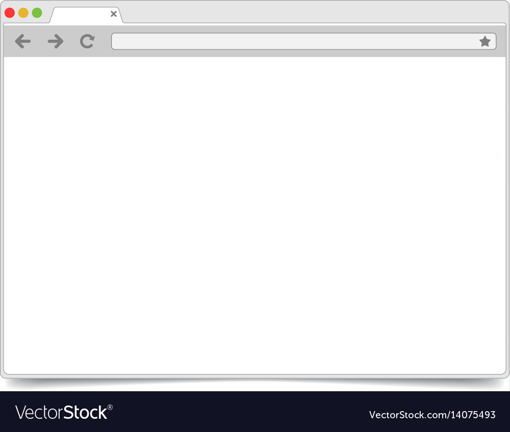 Open Browser Window Mockup