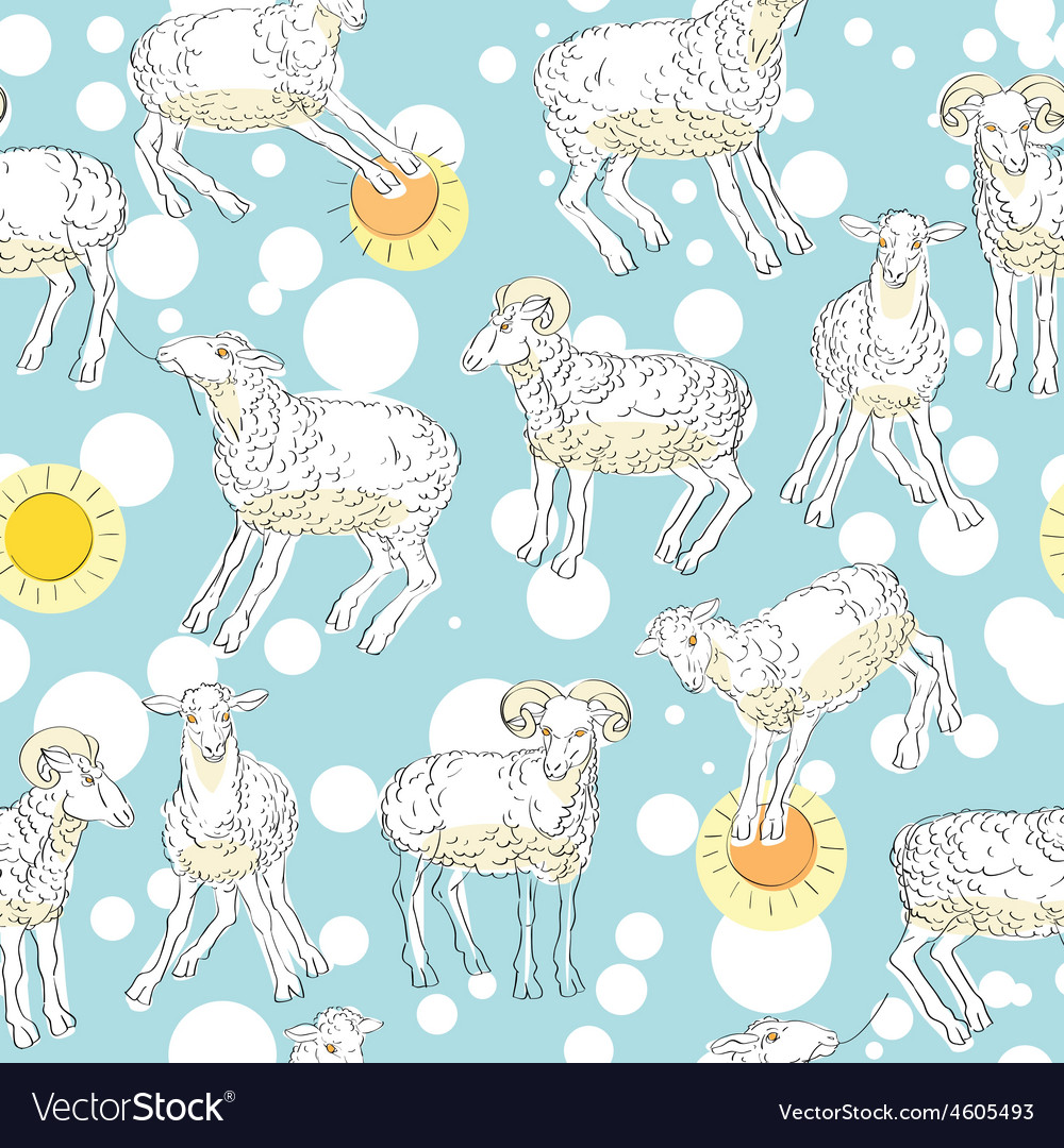 Sheeps pattern