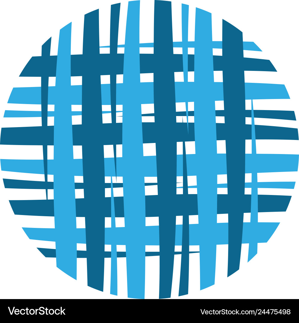 Abstract logo template Royalty Free Vector Image