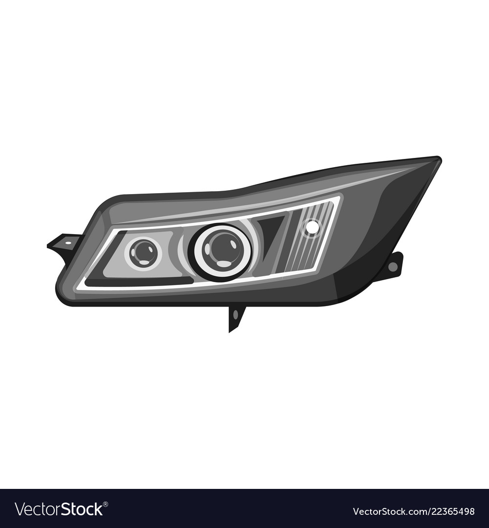 Design of auto and part sign set
