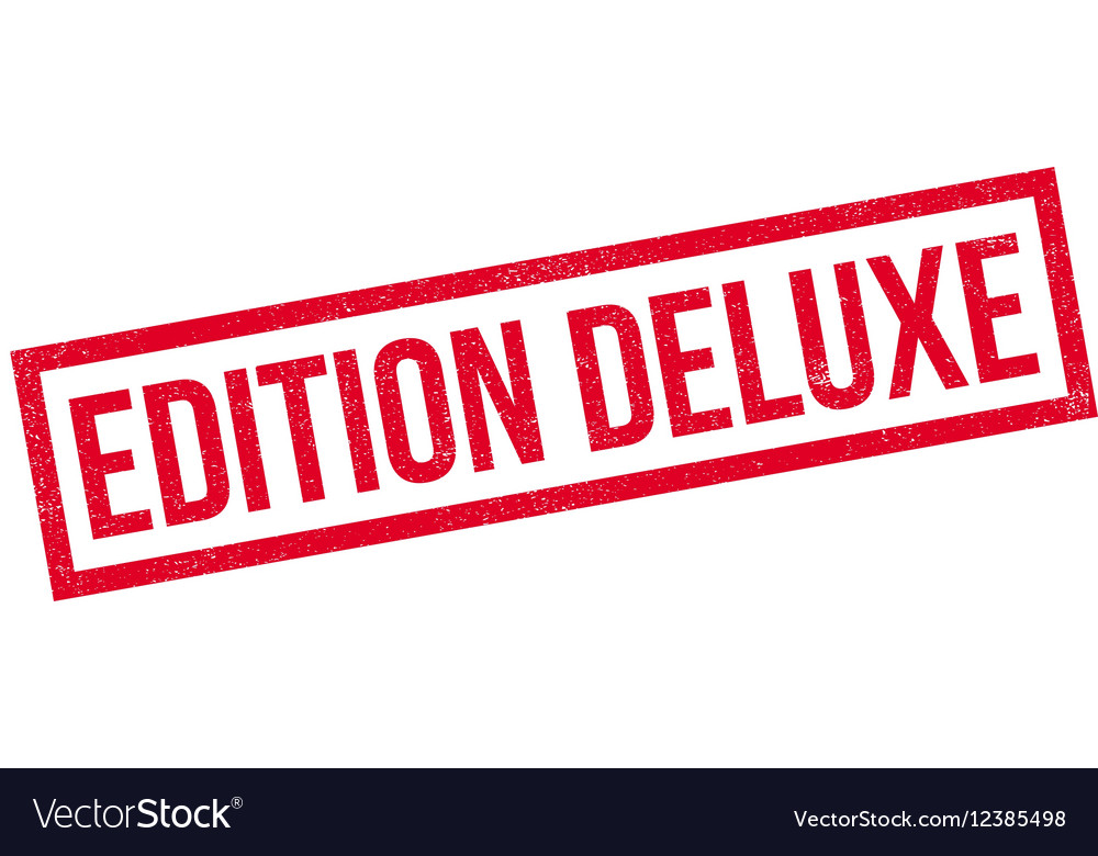 Edition deluxe rubber stamp