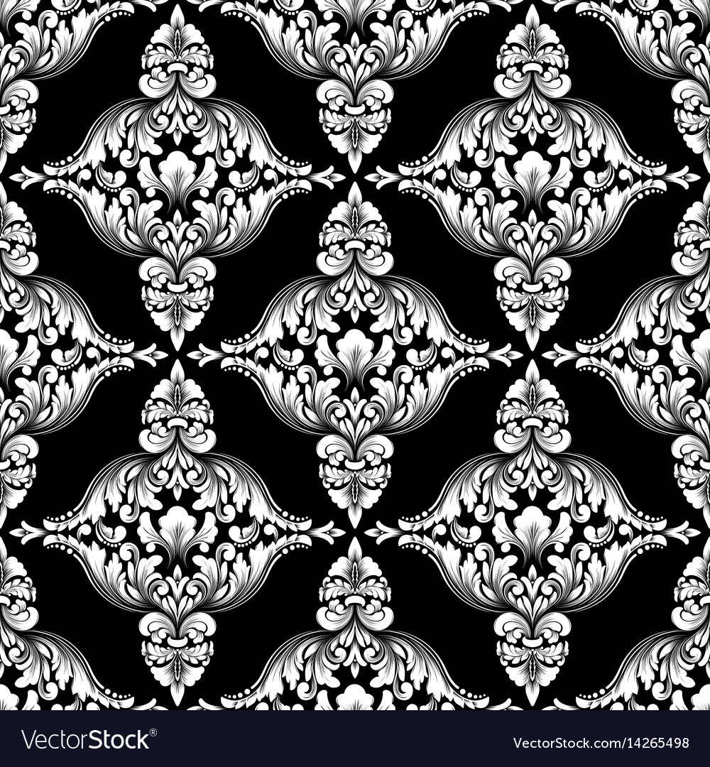 Elegant Damask Pattern