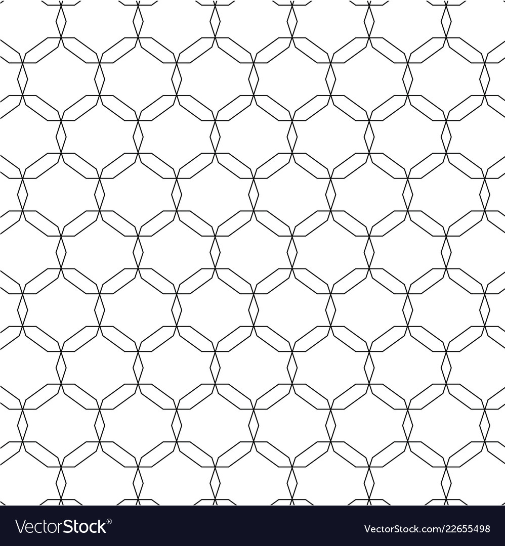 Geometric line grid pattern