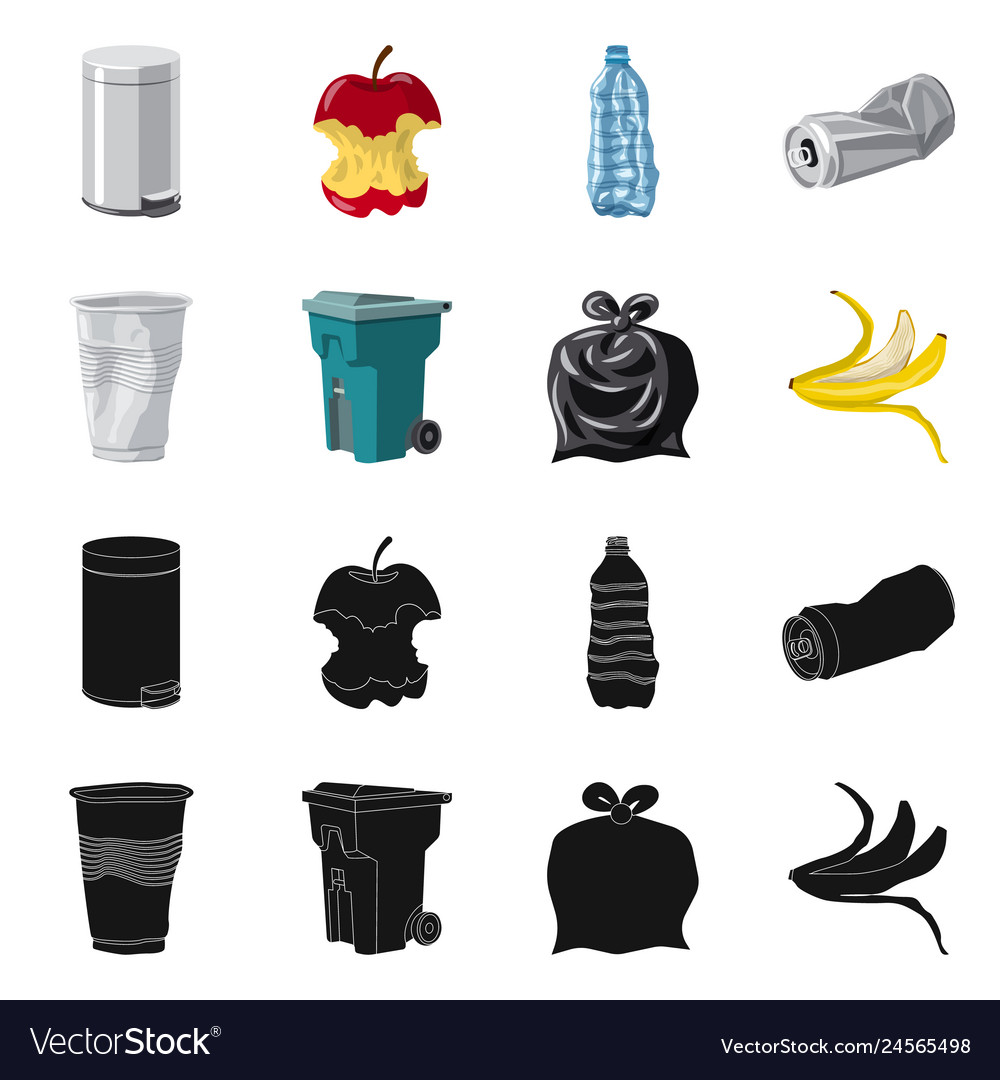 Isolated object of dump and sort symbol vector image Isolated object of dump and sort symbol