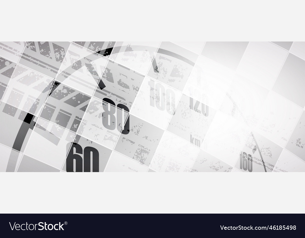 Racing square background abstraction in car track vector image Racing square background abstraction in car track