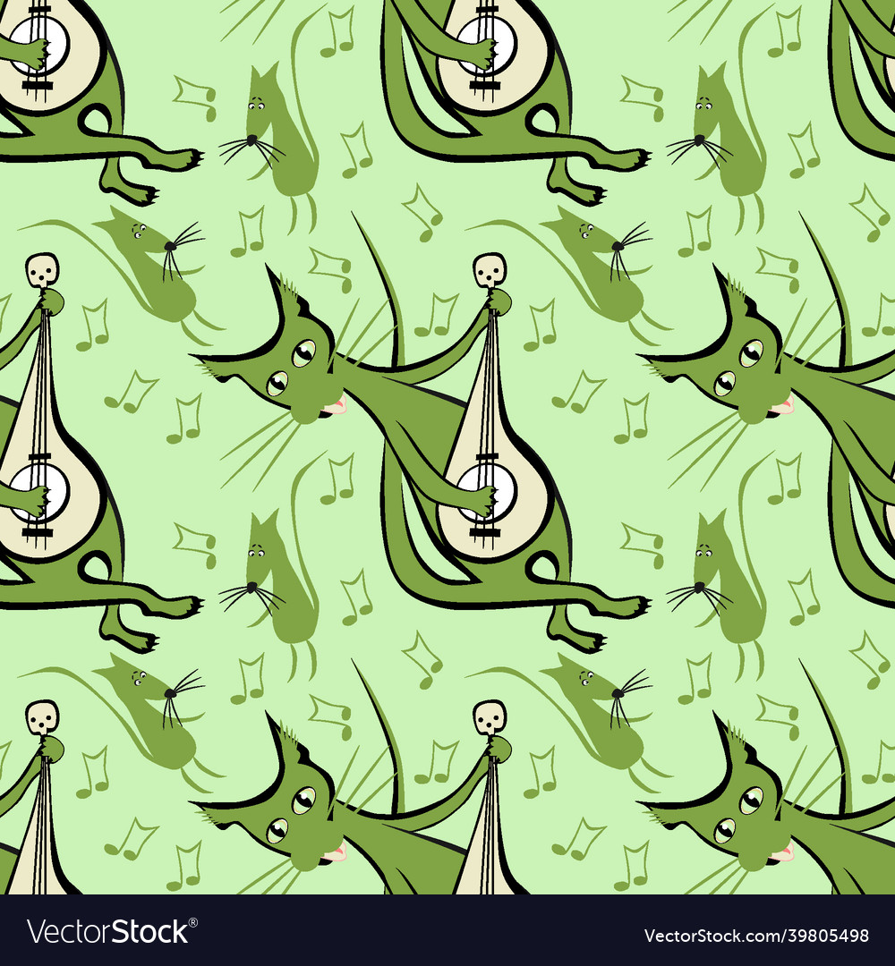 Seamless pattern endless texture on a square