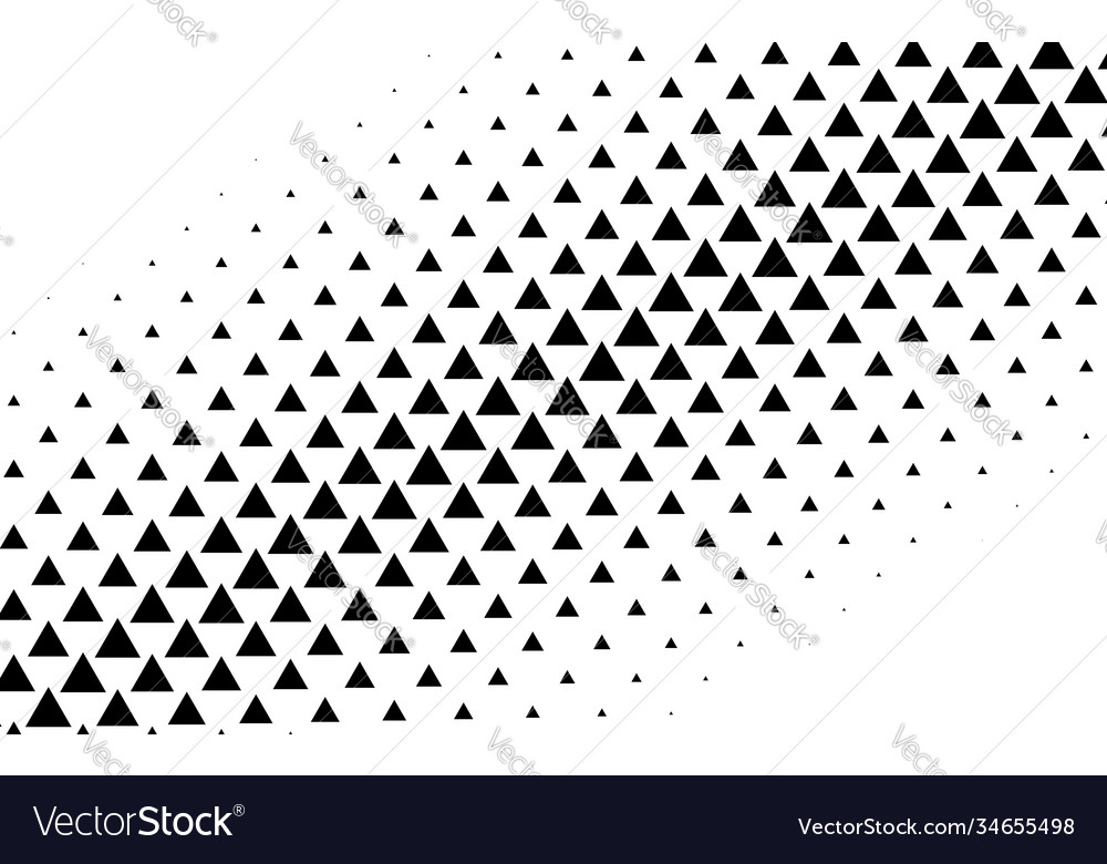 Triangles halftone triangle geometric background