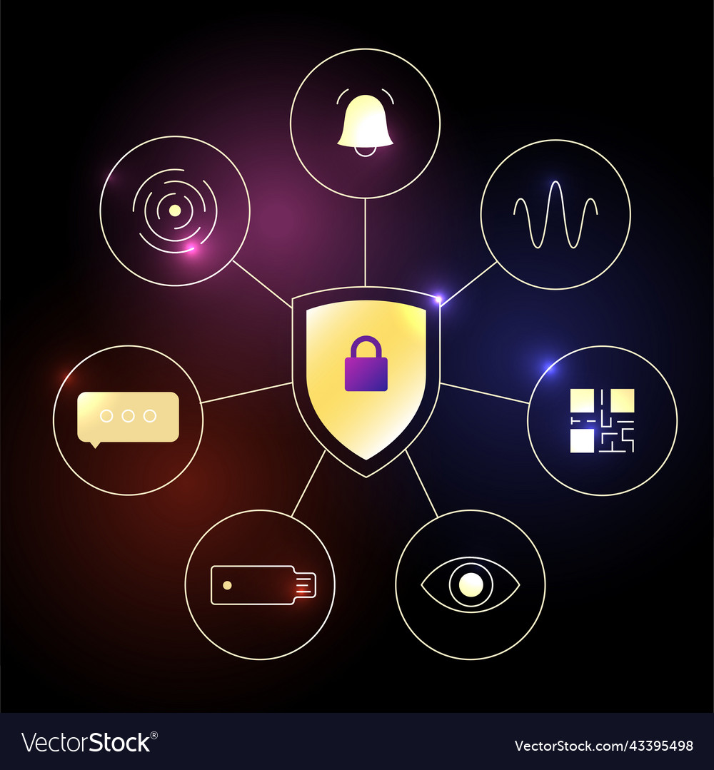 Two factor authentication vector image Two factor authentication