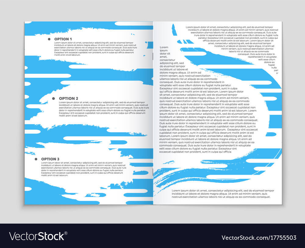 Abstract layout background set for art