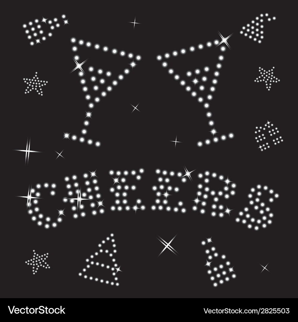 Cheers Royalty Free Vector Image - VectorStock