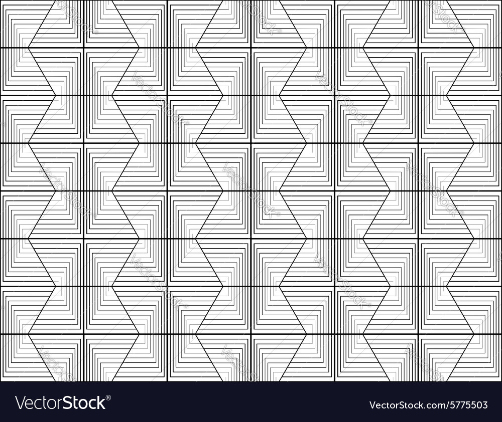 Design seamless monochrome hexagon pattern