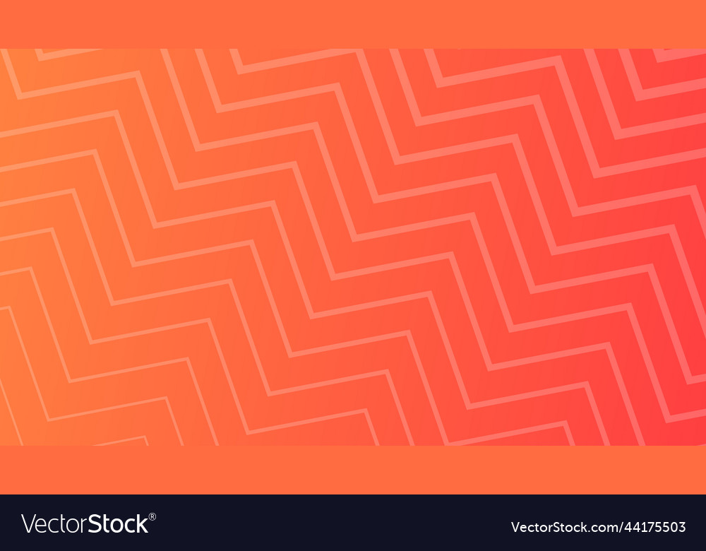 Modern colorful gradient background with zig zag vector image Modern colorful gradient background with zig zag