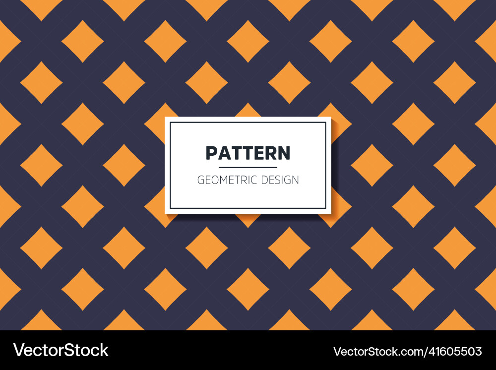 Seamless pattern with simple colorful geometric Vector Image