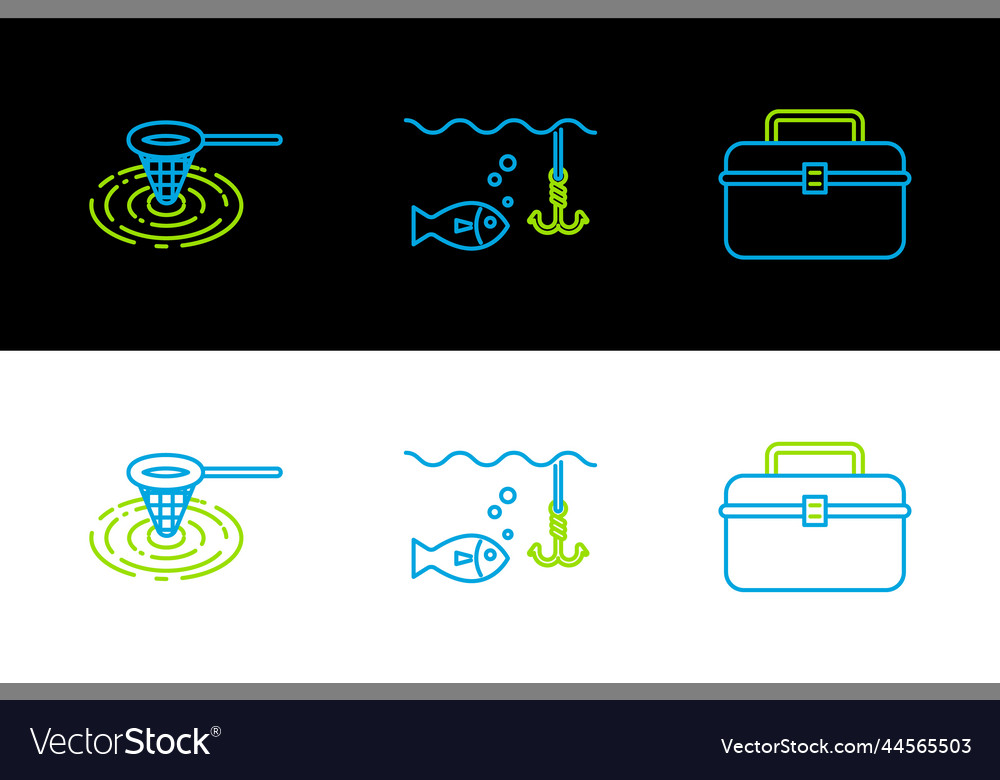 Set line case or box container for wobbler