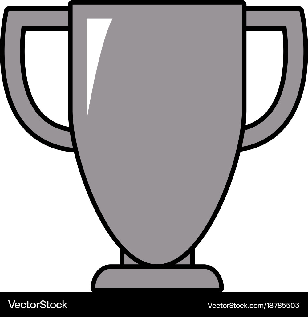 Trophy cup icon Royalty Free Vector Image - VectorStock