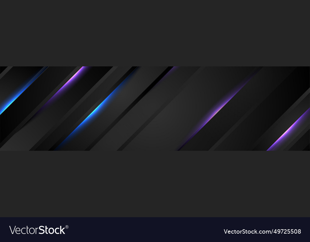 Abstract black striped background with ultraviolet