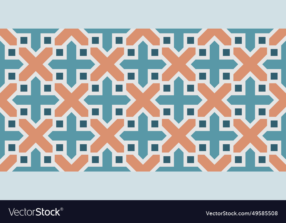 Abstract geometric seamless pattern elegant color vector image Abstract geometric seamless pattern elegant color