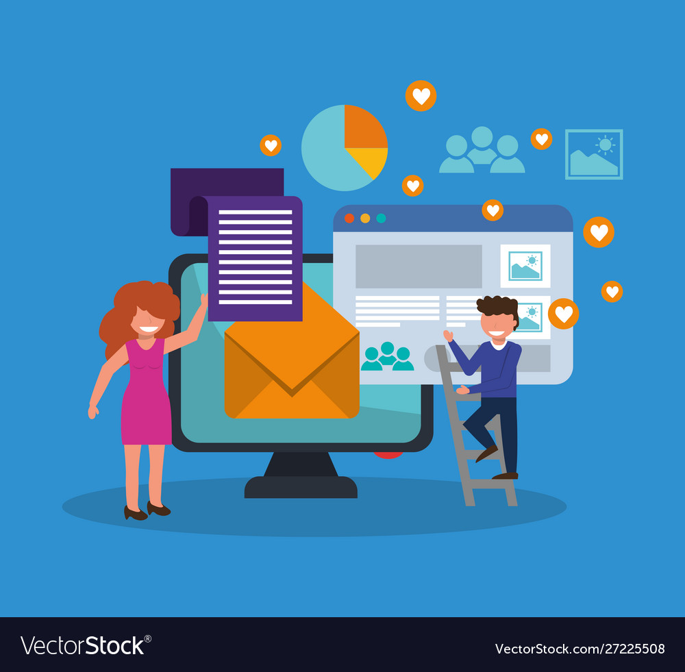 Database digital design Royalty Free Vector Image