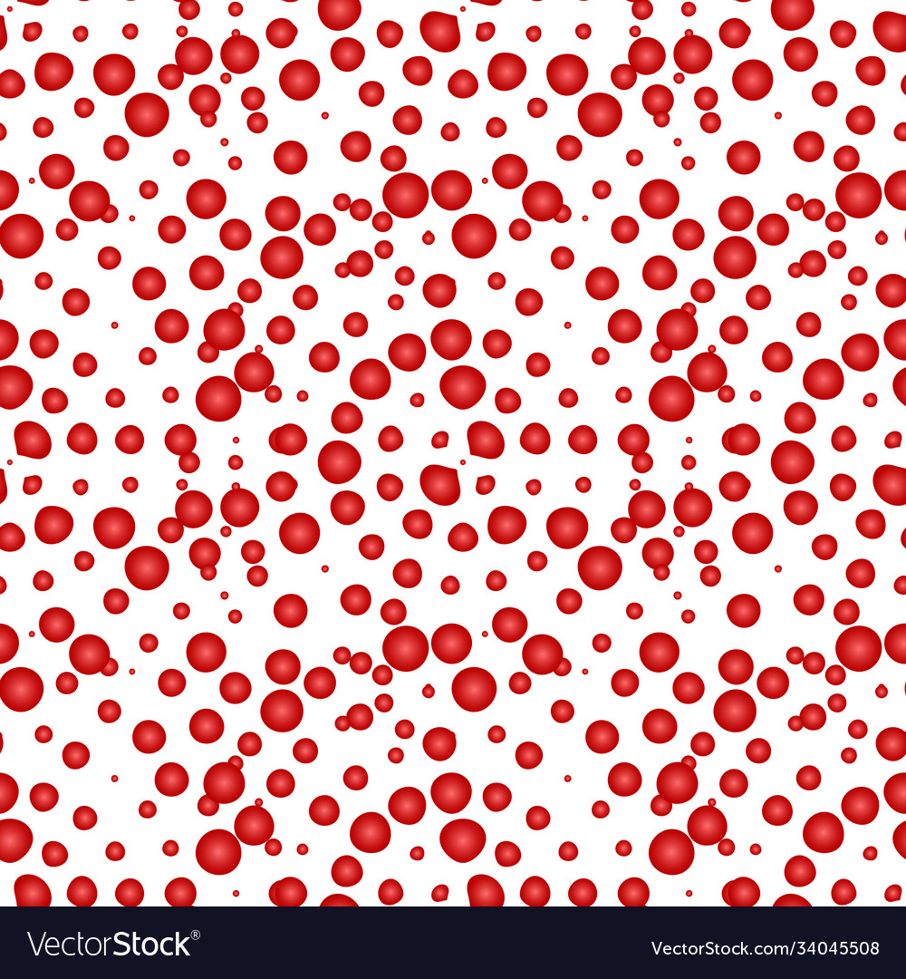 Red Circle Background Pattern