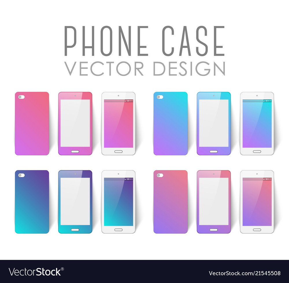 Set of phone cases