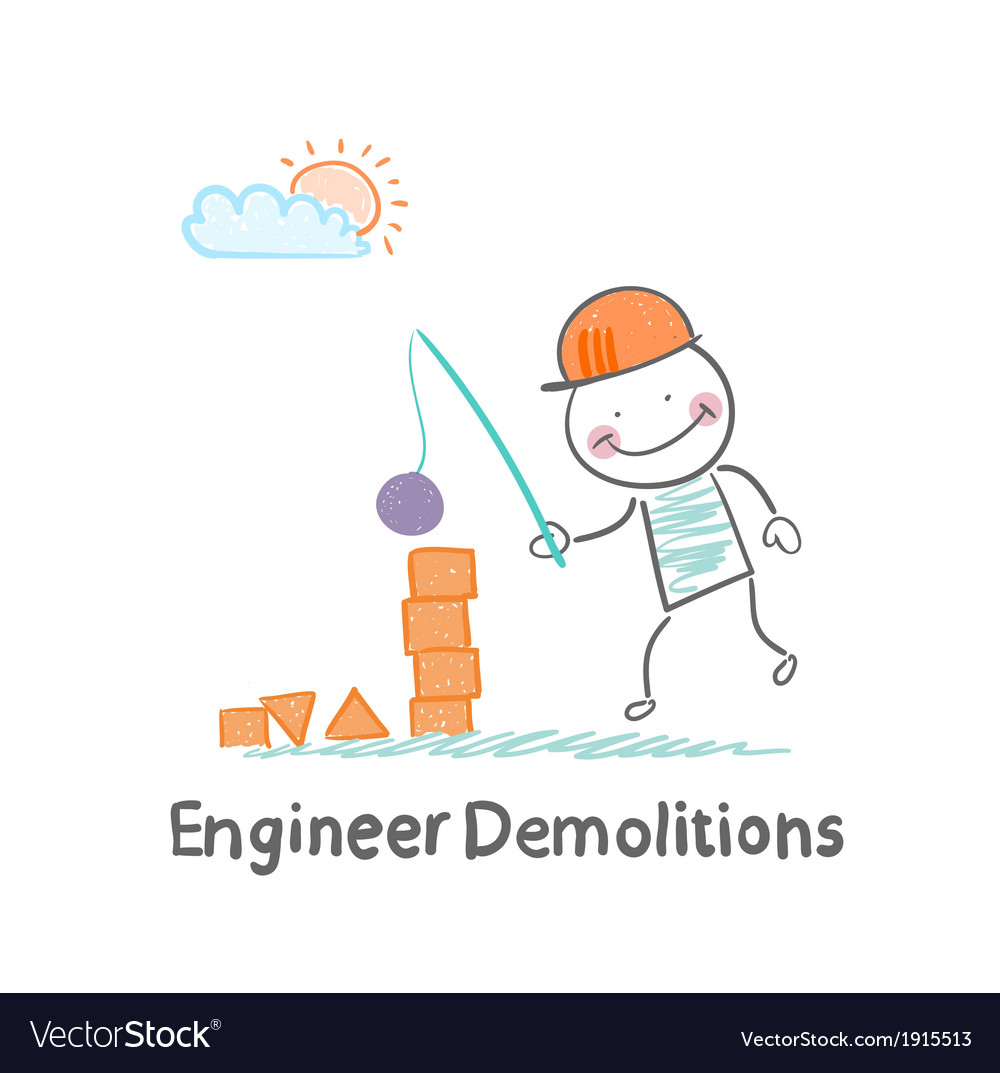 Engineer demolitions destroys the tower