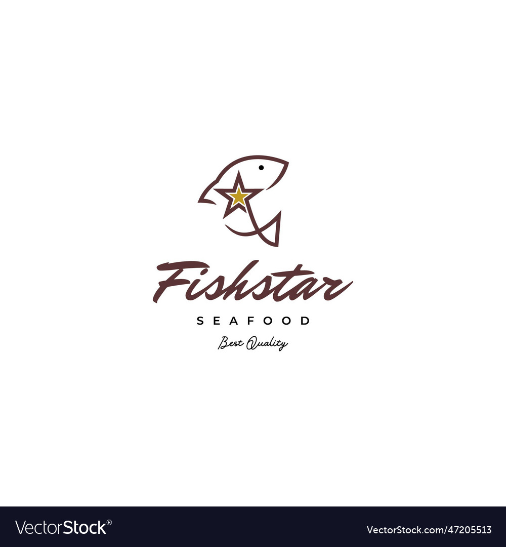 Fish star logo